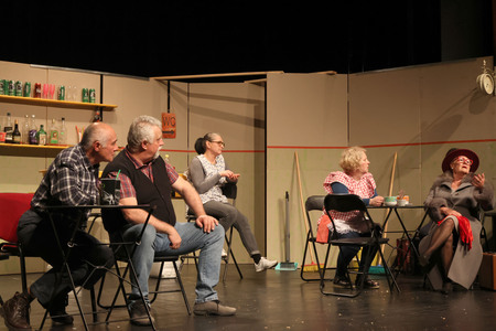 ŠTACJON komedija kulturnega društva RAK 24 FOTO LJUBO VUKELIČ